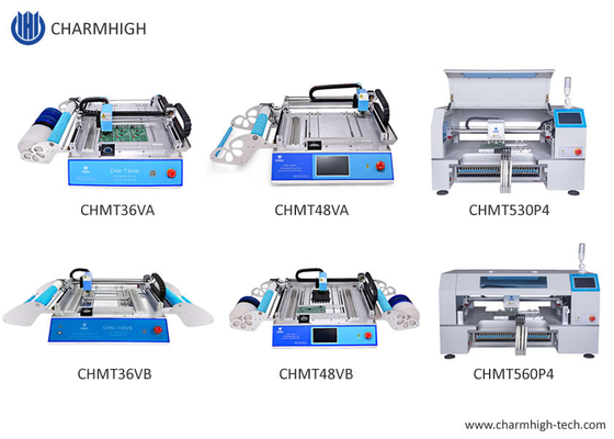 6 أنواع سطح المكتب SMT إلكترونيات اختيار ومكان آلة Charmhigh