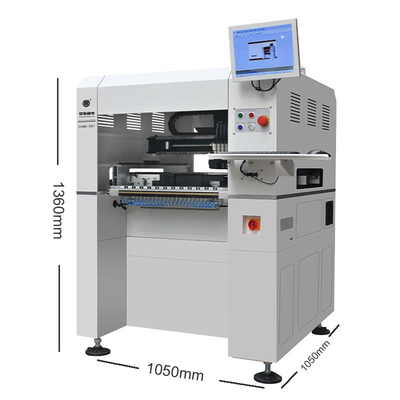 خط SMT صغير ومتوسط مع طابعة 3250 Stecnil CHM-551 SMT Pick and Place Machine 830 Reflow Oven