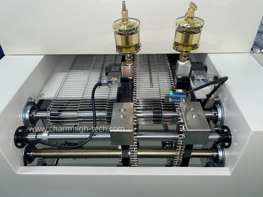 CHM-PC6635 فرن إعادة التدفق الخالي من الرصاص مع تحكم PC 6 مناطق درجة الحرارة ومجال تسخين 2200 * 350 مم لللحام SMT