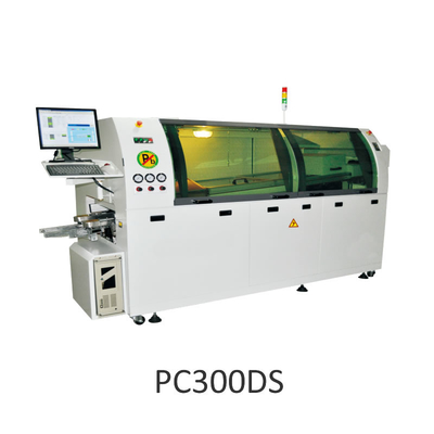 PC Control آلة لحام الموجات الخالية من الرصاص PC250DS ، PC300DS ، PC350DS لخط إنتاج PCB DIP