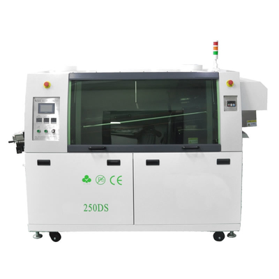 آلة لحام الأمواج الصغيرة الخالية من الرصاص 250DS لخط إنتاج PCB DIP
