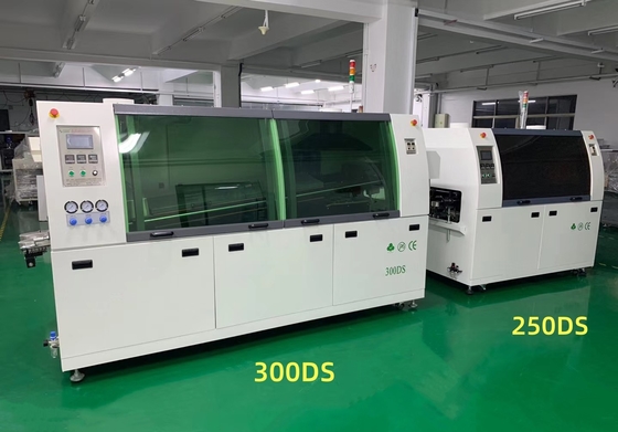 آلة لحام موجة خالية من الرصاص 250DS 300DS 350DS لخط إنتاج PCB DIP