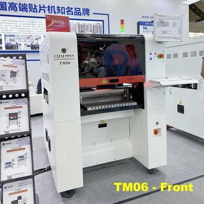 6 رؤوس SMT اختار ووضع آلة TM06 ناقل PCB 60 المغذيات