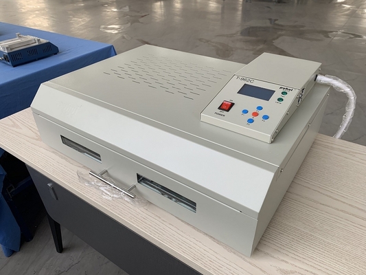 تحديد دقة عالية 0201 سطح المكتب PCB خط التجميع 4 رؤوس CHM-551 SMD اختيار ومكانة آلة تدفق مرة أخرى الفرن T962C