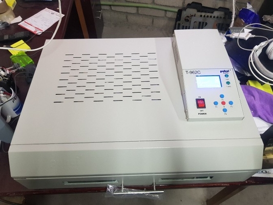متقدمة 4 رؤوس الاختيار ووضع آلة خط إنتاج SMT CHMT560P4 ، 3040 الطابعة ، T962C فرن إعادة التدفق