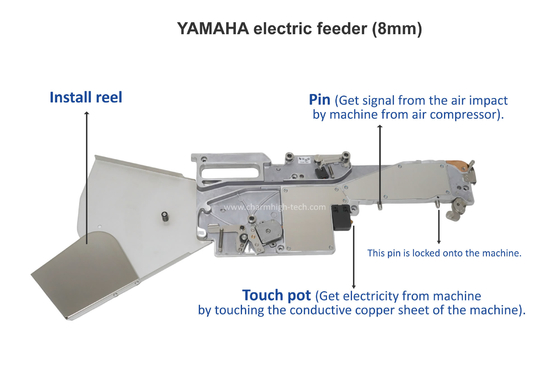 طعام ياماها الكهربائي لـ Charmhigh CHM-551 SMD Pick and Place Machine