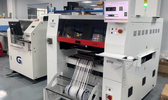 آلة تصنيع PCB TS10 آلة إنتاج الإلكترونيات عالية السرعة PCB Making SMD SMT Pick and Place Machine