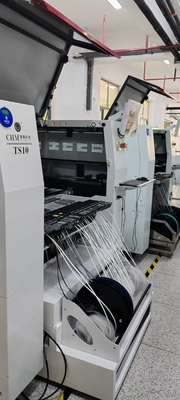 آلة تصنيع PCB TS10 آلة إنتاج الإلكترونيات عالية السرعة PCB Making SMD SMT Pick and Place Machine