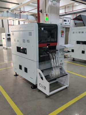 التصميم الضيق TC06 الدقة العالية الوحدة SMT اختيار ووضع آلة 6 رؤوس دعم 01005
