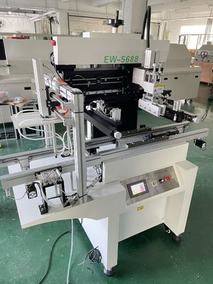 EW-5688 طابعة معجون لحام أوتوماتيكية بالكامل مع طباعة عمياء وتحميل لوحات الدوائر المطبوعة