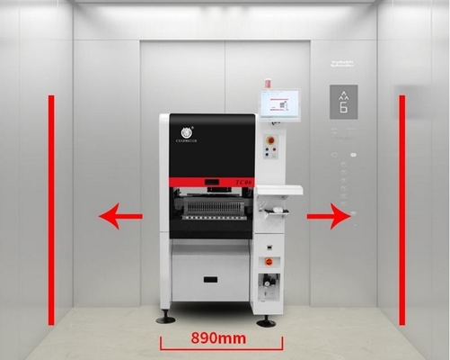 6 رؤوس SMT Pick and Place Machine CHM-750 تغيير فوهة تلقائية 0201 مثالي