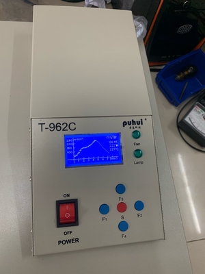 T962C مع العادم 2500 واط SMT فرن إنحسر 400 * 600 مم الأشعة تحت الحمراء IC سخان BGA SMD SMT التدفئة