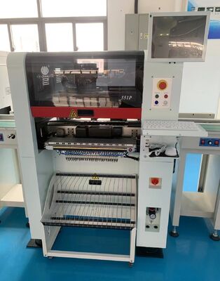 خط إنتاج SMT صغير عالي الدقة مع طابعة 3040، جهاز تركيب CHM-551، فرن T961