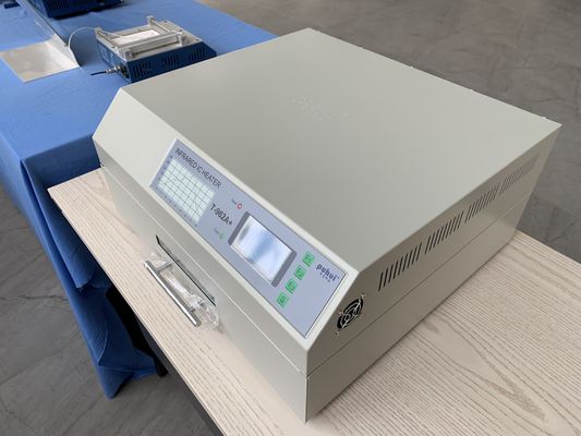 2300W T962A زائد مكبر الحرارة IC تحت الحمراء 450x370mm فرن إعادة التدفق