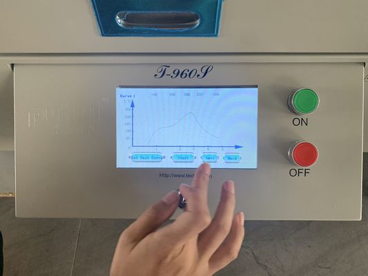 فرن لحام T960S SMT بالانعكاس الحراري 960*300 مم، سخان لحام، شاشة لمس، 5 مناطق حرارة