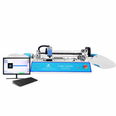 CHMT36VB اختيار ووضع روبوت يدوي مزدوج الجانب 58 مغذي SMT الجمعية