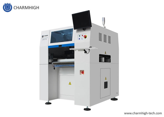 محركات Y مزدوجة CHM-751 اقتصادية 6 رؤوس خط إنتاج PCB SMT اختار ووضع آلة