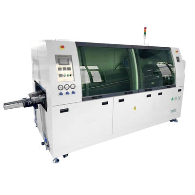 آلة لحام الموجة الخالية من الرصاص 250DS 300DS 350DS مع ناقل أوتوماتيكي لخط إنتاج PCB DIP