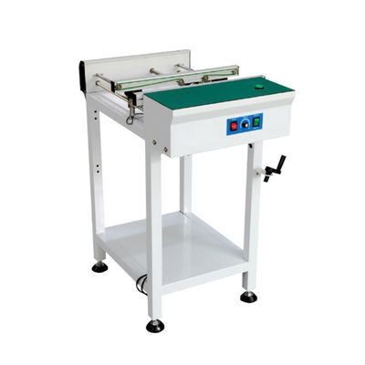 ناقل SMT ناقل معالجة ثنائي الفينيل متعدد الكلور بطول 0.5/0.6/0.7/1.0/1.2 متر وسرعة قابلة للتعديل 0-8000 مم/دقيقة ونطاق عرض السكك الحديدية 50 مم-350 مم