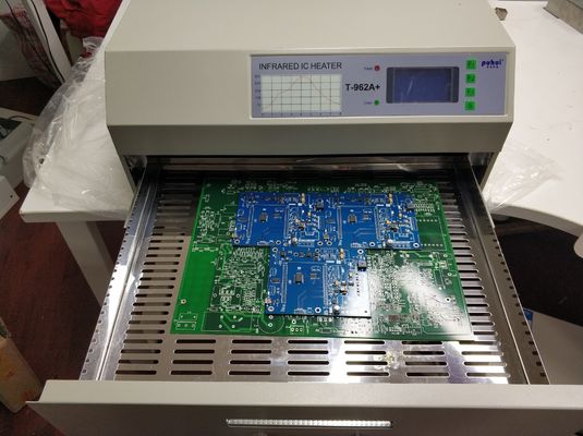 T962A Plus SMT فرن إنحسر 450 * 370 مم 2300 واط الأشعة تحت الحمراء IC سخان PCB لحام T962A +