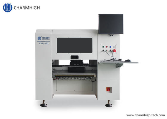 برنامج جديد CHM-650 انتقاء ووضع آلة 4 رؤوس 50 مغذي + قضيب ثنائي الفينيل متعدد الكلور