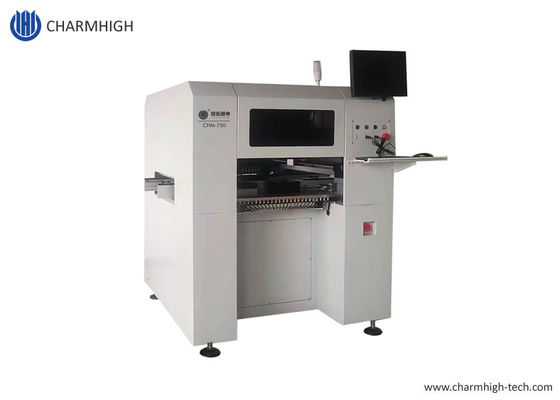 6 رؤوس SMT Pick and Place Machine CHM-750 تغيير فوهة تلقائية 0201 مثالي